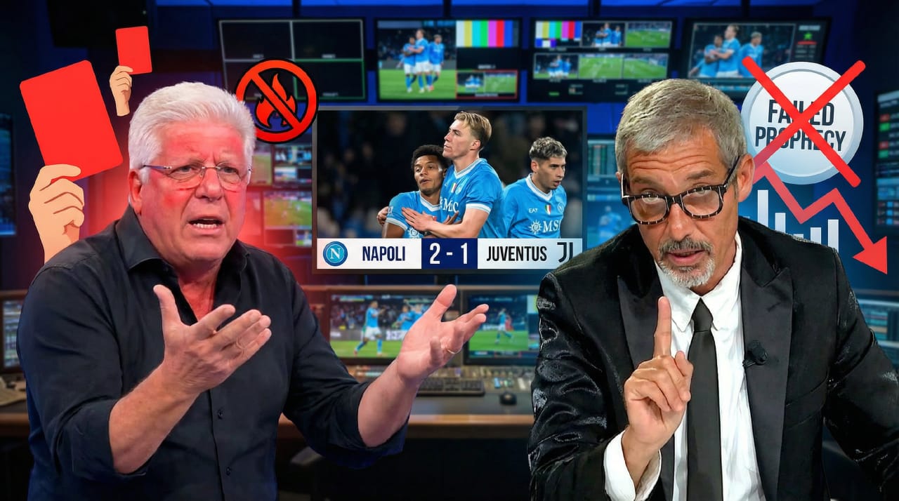 Vigliotti cacciato da 7Gold perché esulta. E spunta la “profezia” sballata di Zuliani