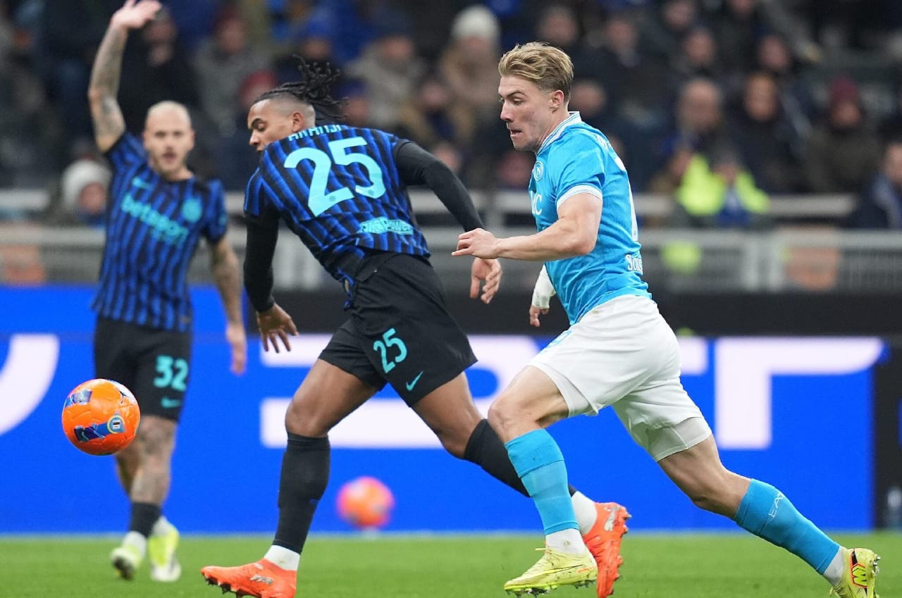 asmus Højlund vs Manuel Akanji Inter-Napoli San Siro 2026