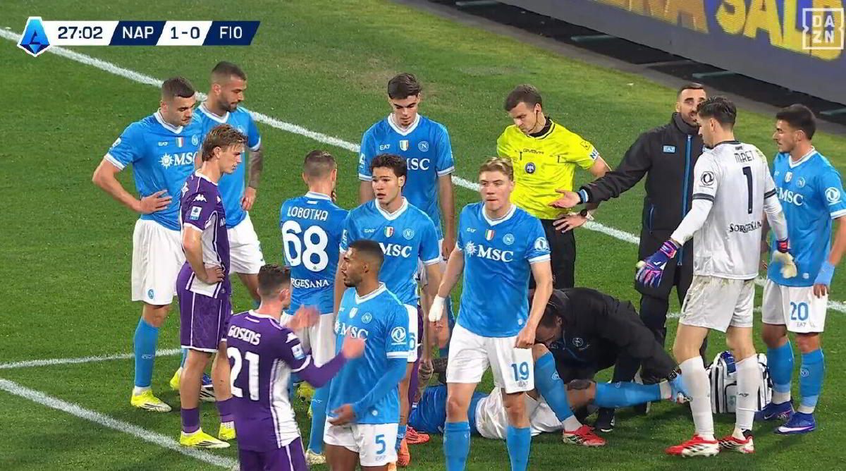 Infortunio Di Lorenzo quando torna