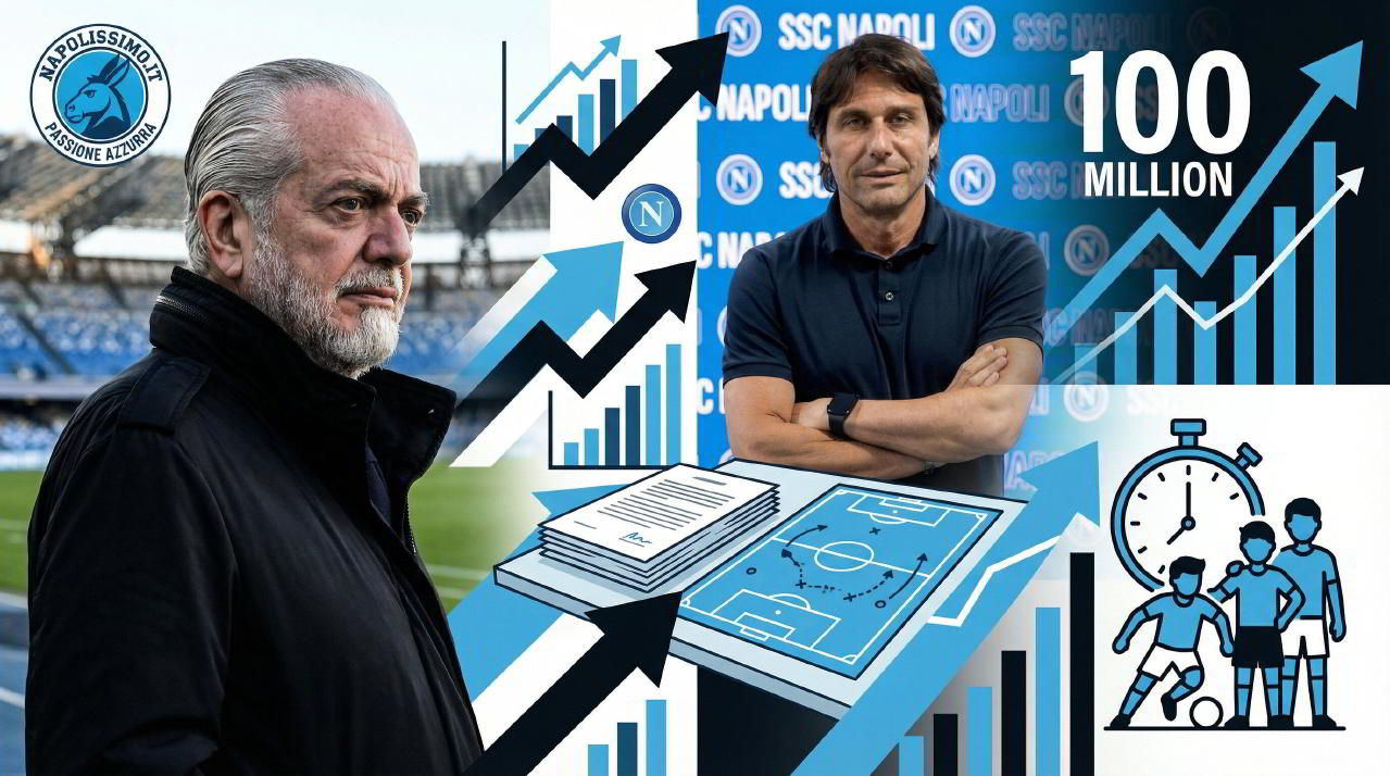 Mercato Napoli Conte terzo anno