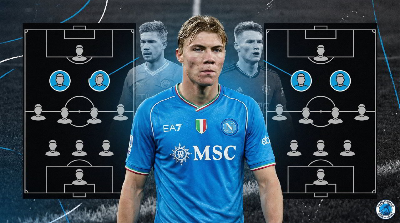 Hojlund titolare Parma Napoli