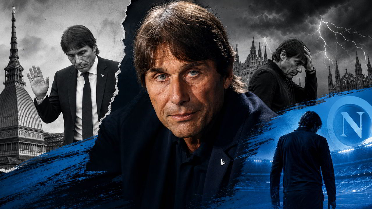 Conte addio Napoli Juventus Inter Tottenham