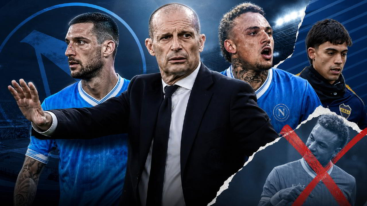 Napoli esterni Allegri