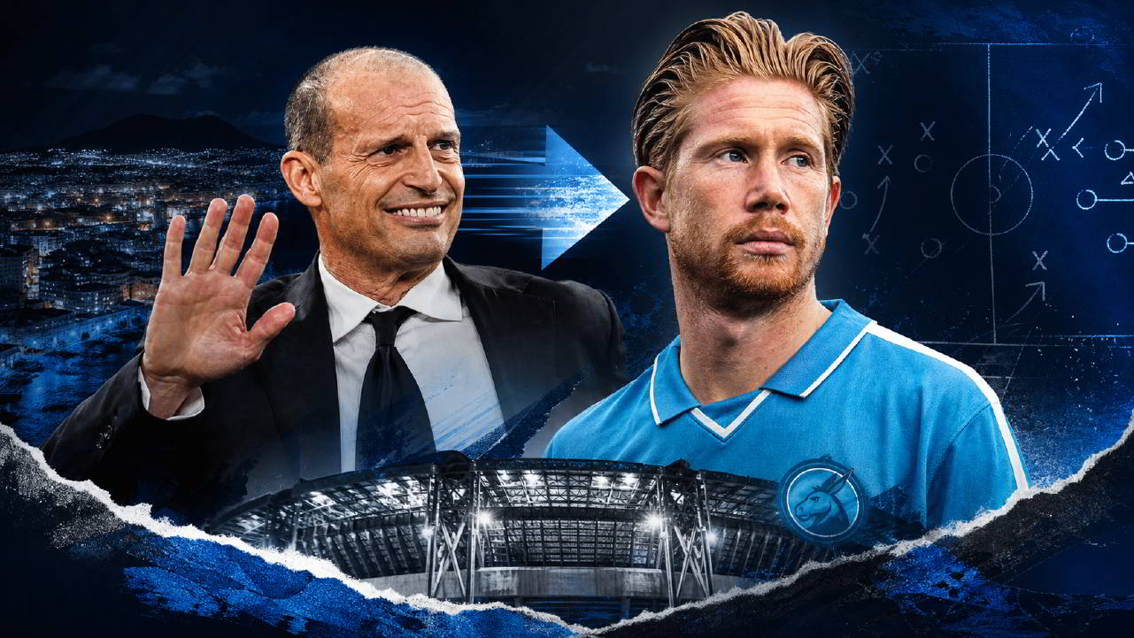 Allegri De Bruyne modulo Napoli