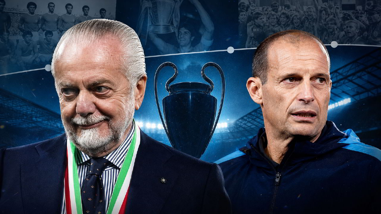 De Laurentiis Napoli Champions Allegri