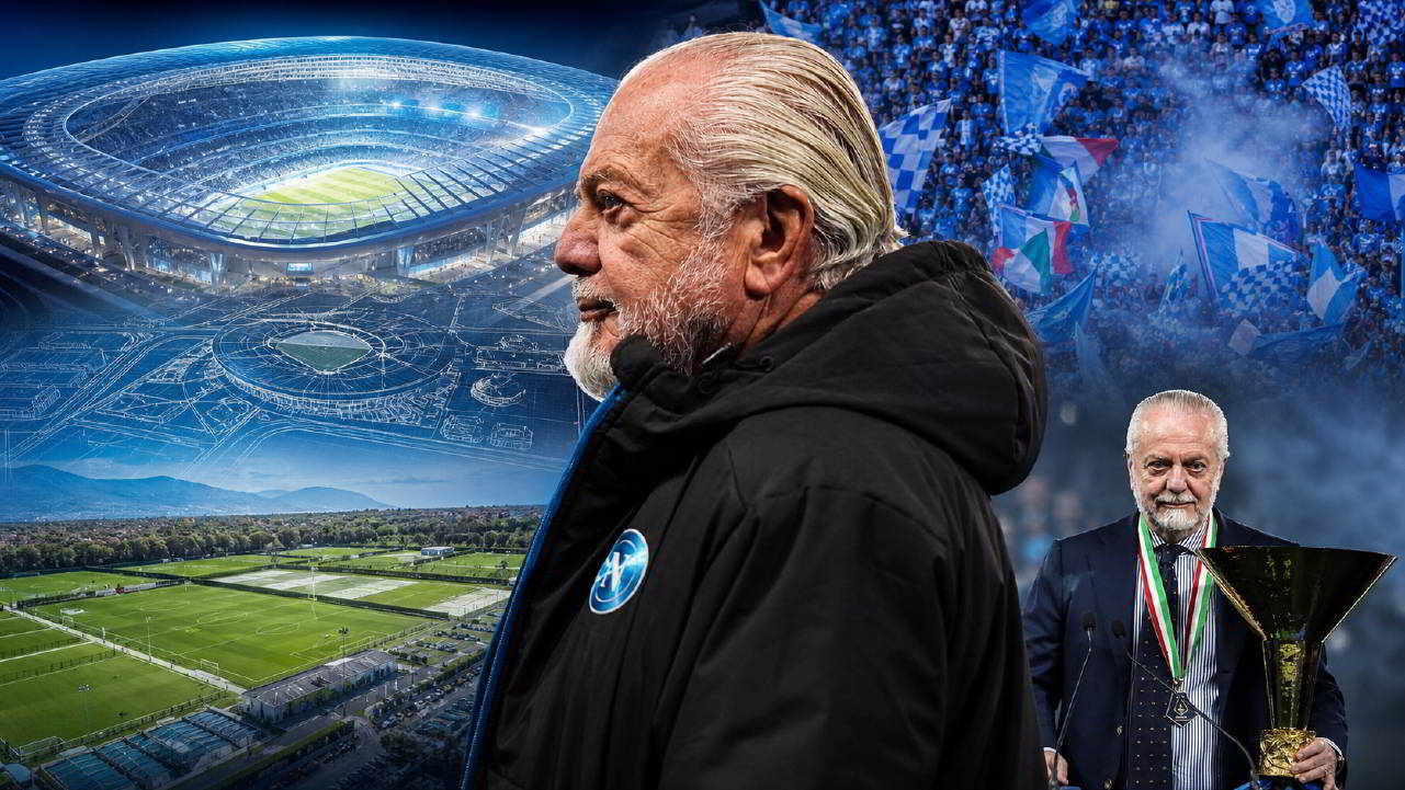 nuovo stadio Napoli De Laurentiis