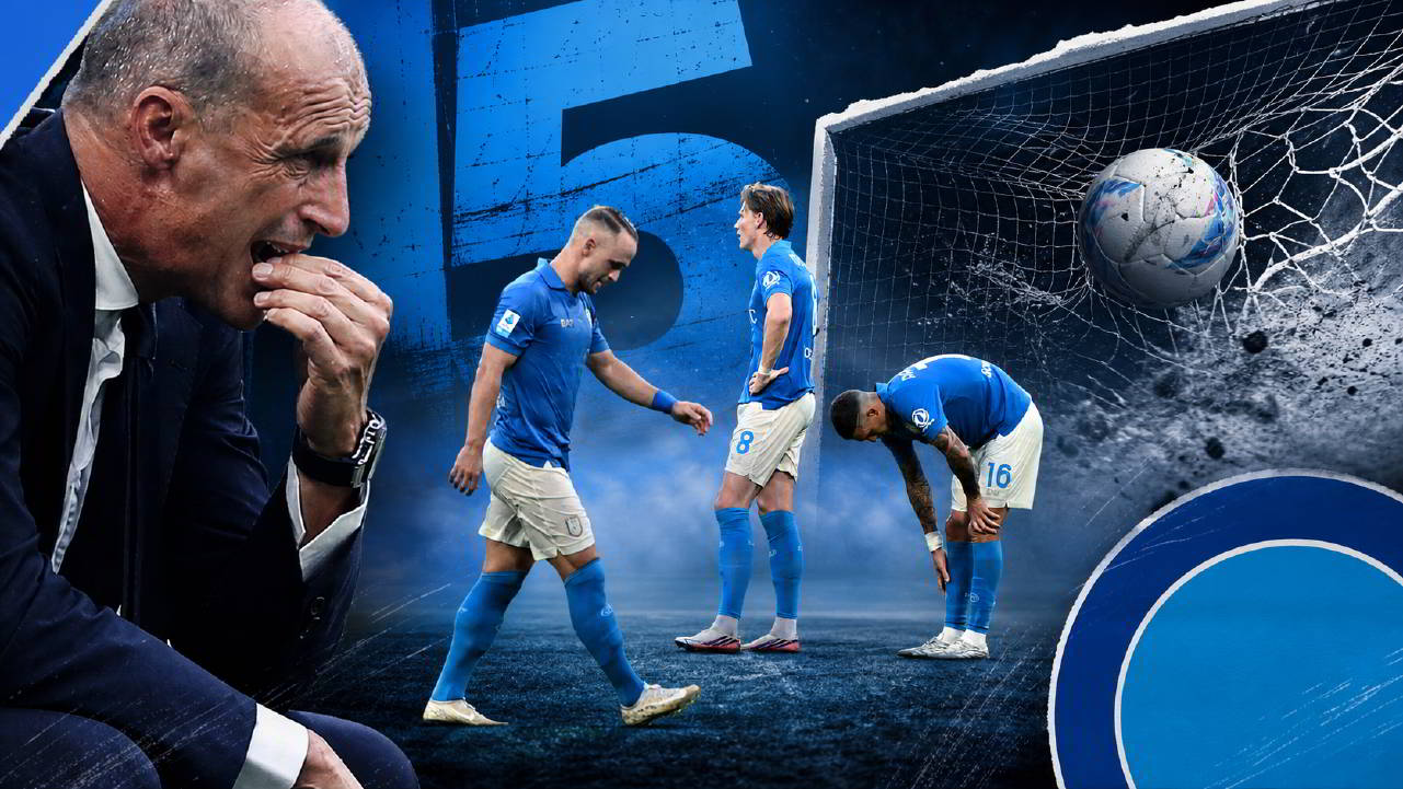 la difesa di allegri crolla ma de laurentiis illude sulla champions da Napolissimo.it la difesa di allegri crolla ma de laurentiis illude sulla champions