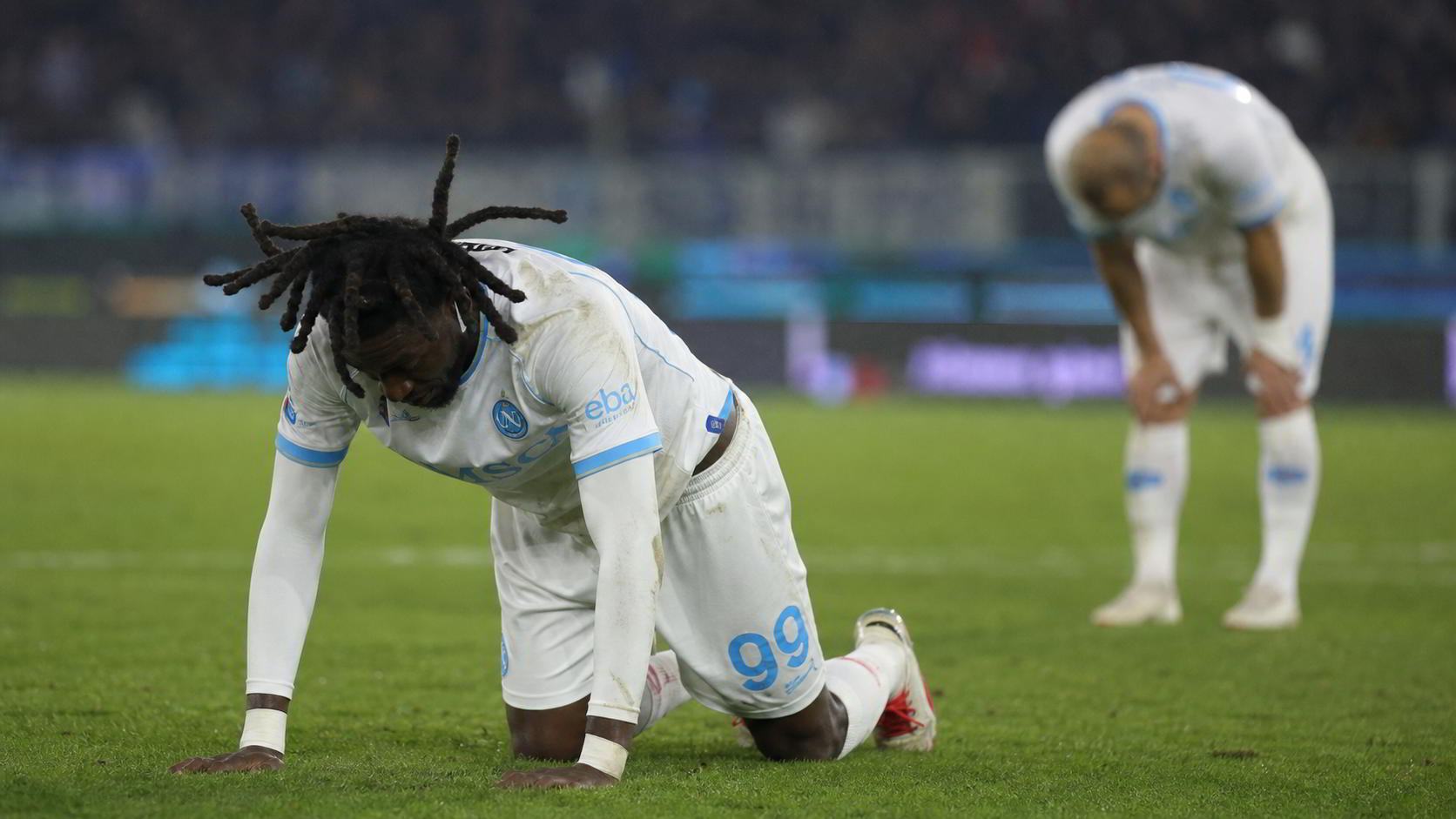 Anguissa di nuovo fuori: Allegri conferma il fastidio all'inguine dopo Fiorentina-Napoli