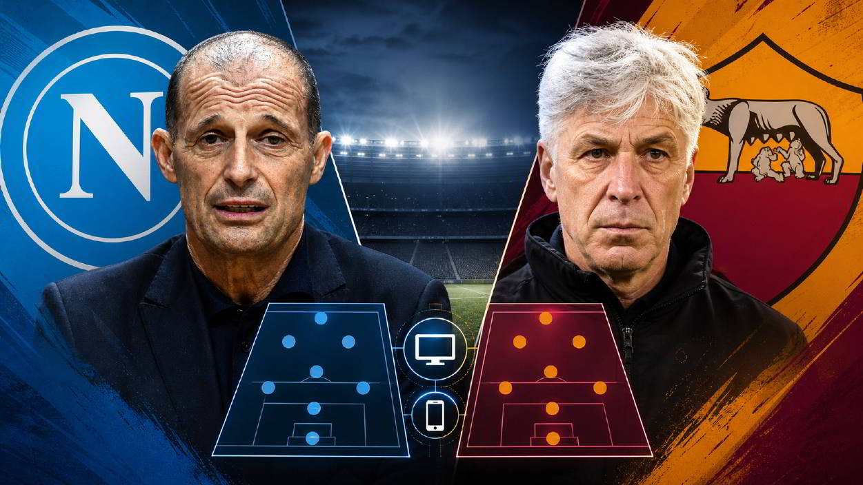 napoli roma la mossa di allegri c8217232 un verdetto sul regista da Napolissimo.it napoli roma la mossa di allegri c8217232 un verdetto sul regista